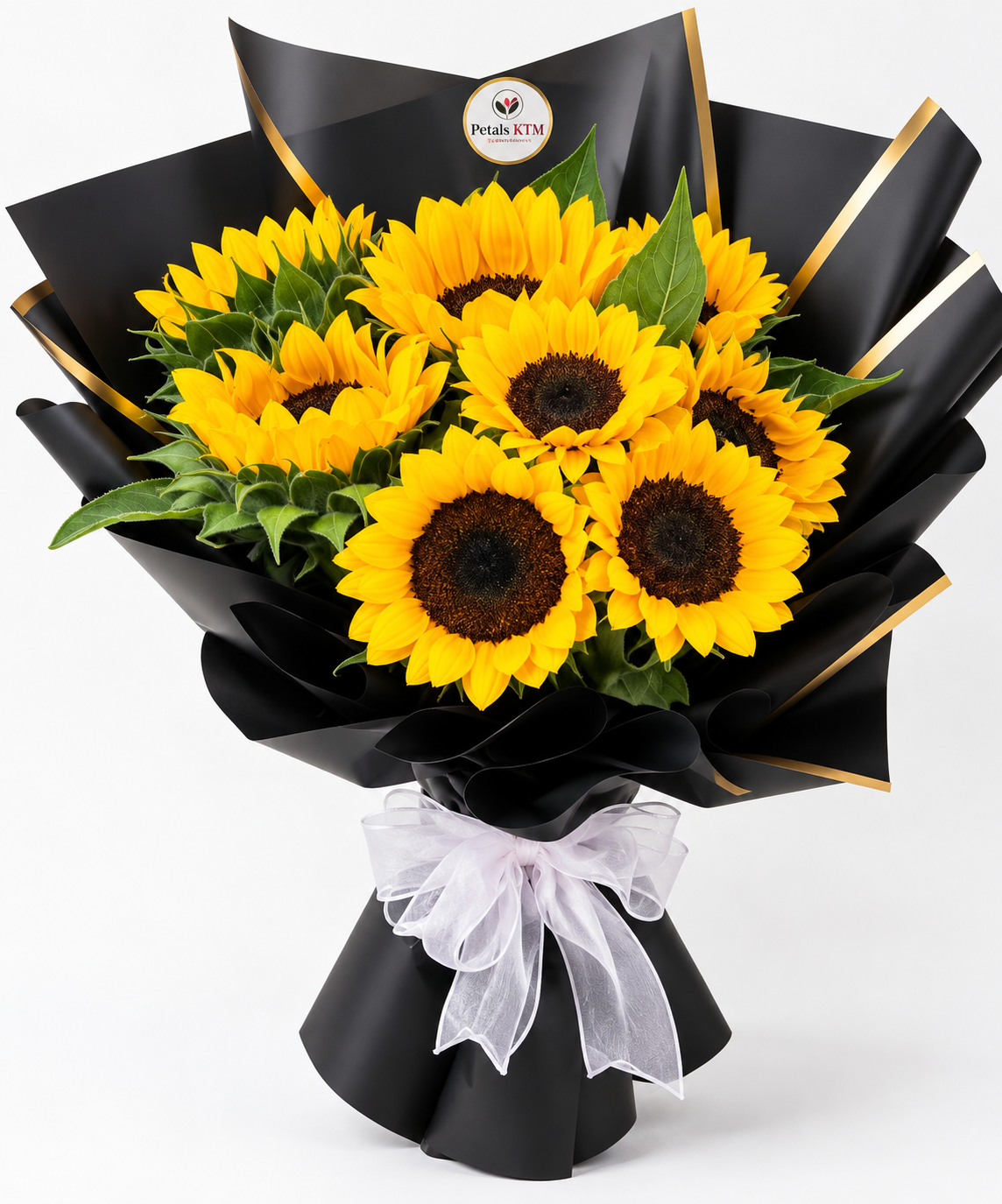 🌻 Golden Sunshine Sunflower Bouquet