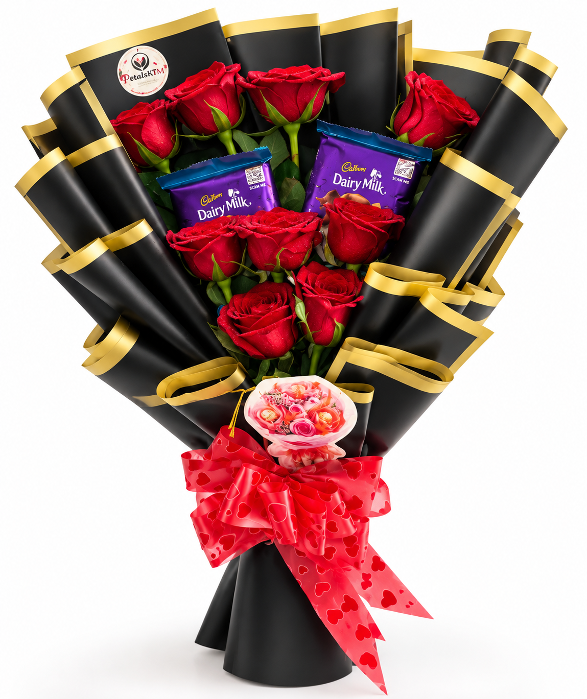 Royal Red Rose & Chocolate Bouquet