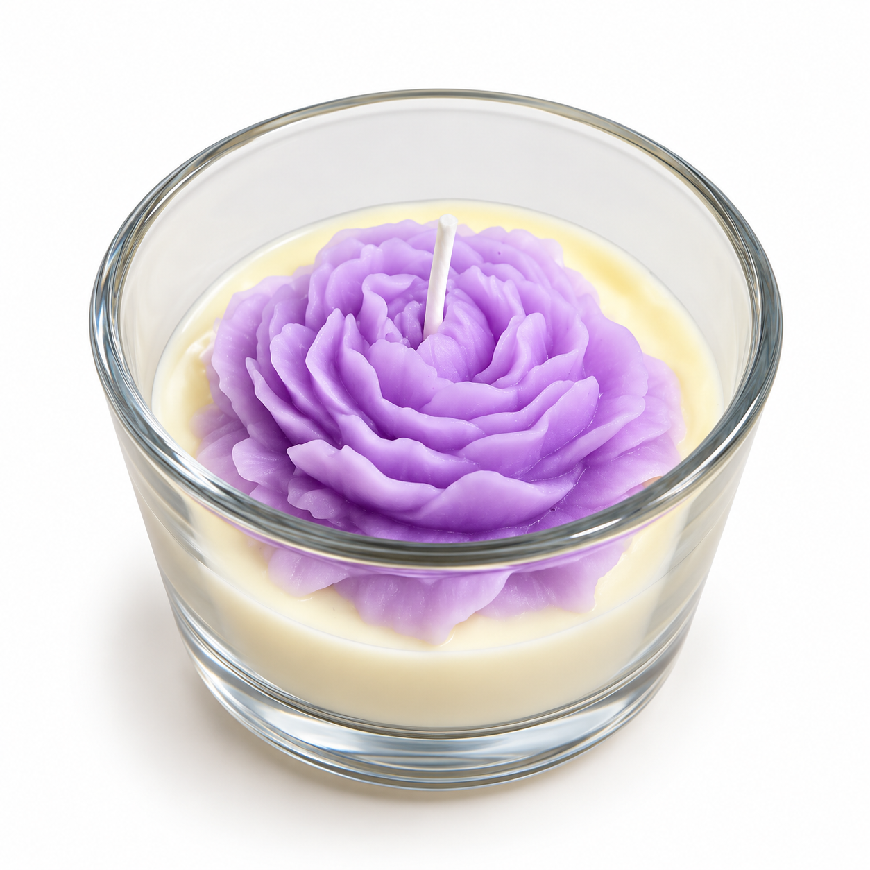 💜 Lavender Rose Scented Candle