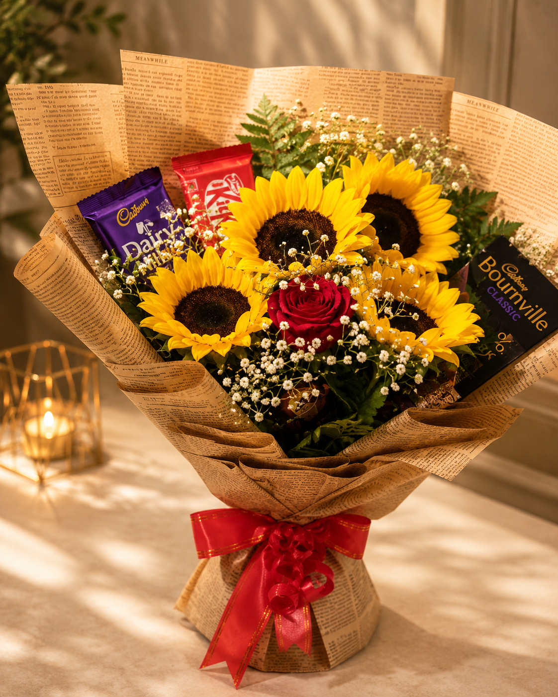 Sunshine Love Chocolate Bouquet
