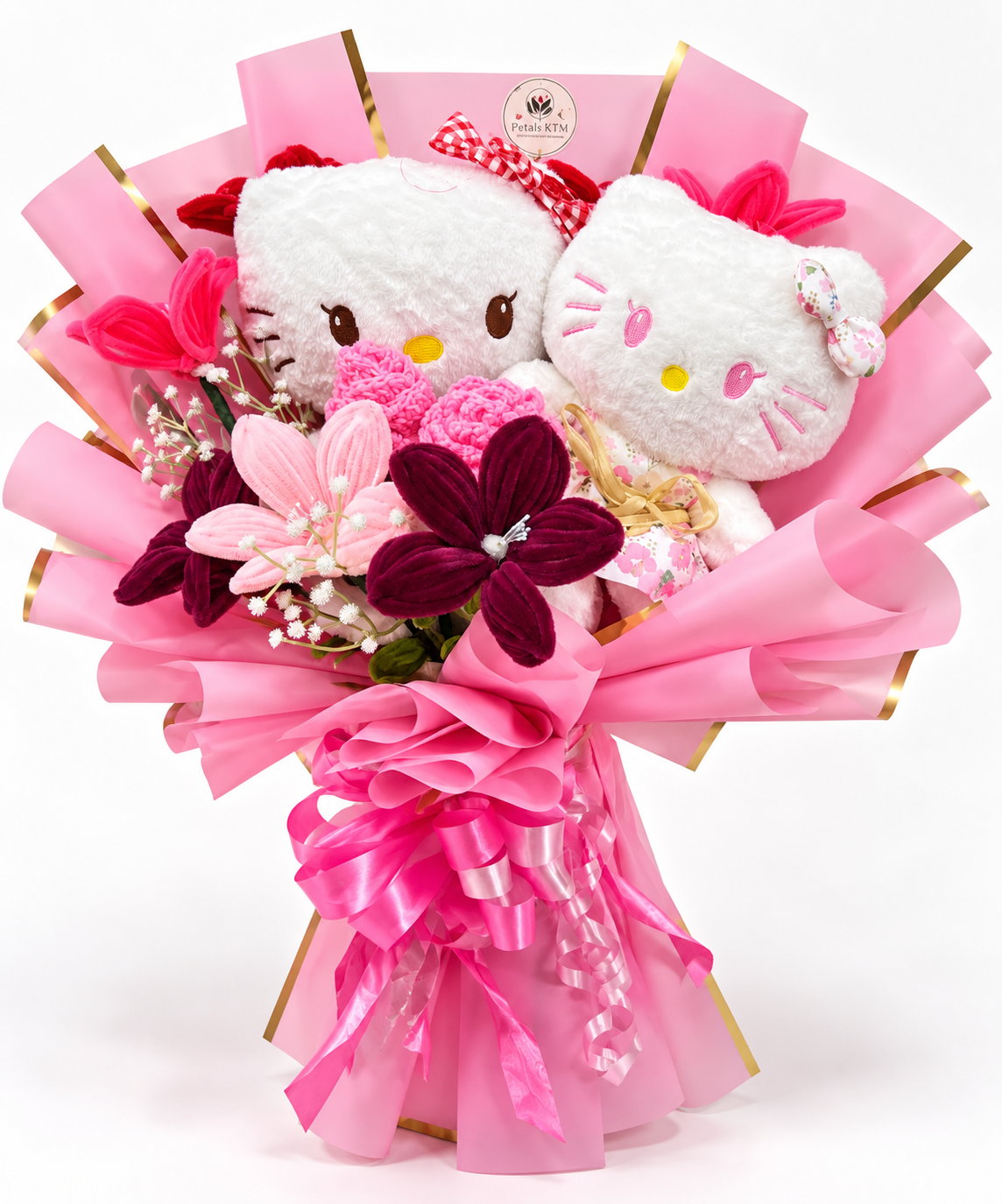 💗 Hello Kitty Pink Love Bouquet