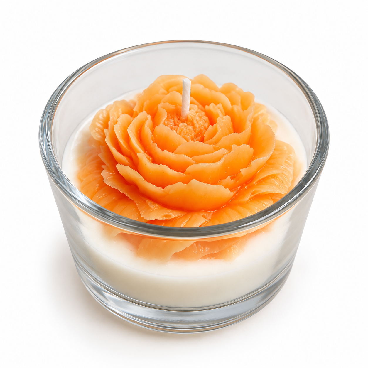 🍊 Orange Rose Scented Candle