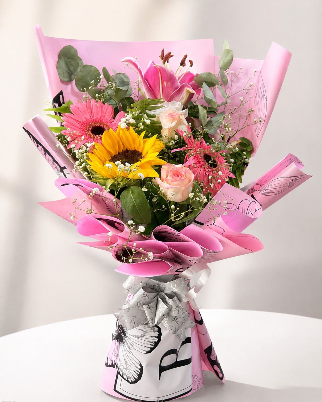 Pink Sunshine Bliss Bouquet
