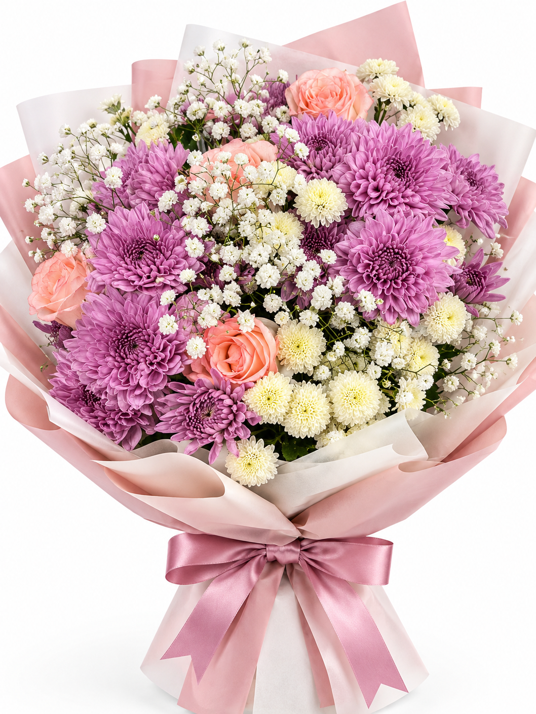 🌸 Lavender Blush Luxury Bouquet